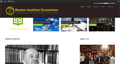 Desktop Screenshot of misesboston.com